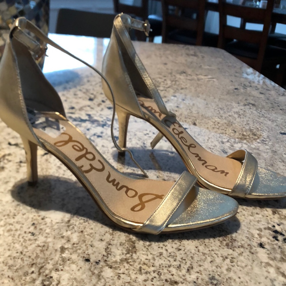Gold heels